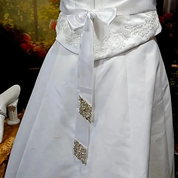 ( New Arrival ) Come Away With Me, 8pc. Wedding Tiara Ensemble - Picture 9 of 14